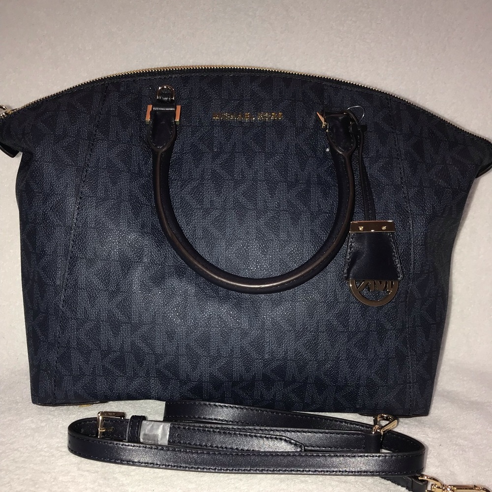 Michael kors large Riley shadow satchel